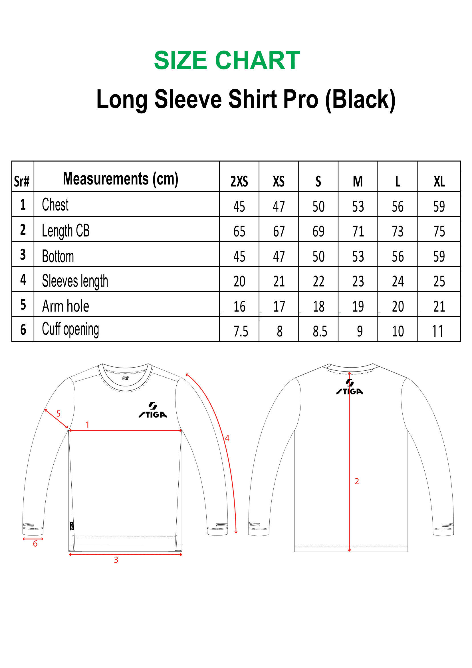 size-chart-long-sleeve-shirt-pro-black