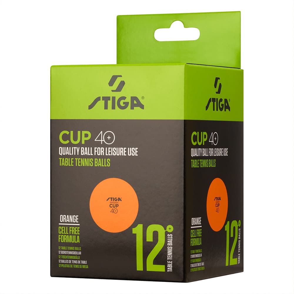STIGA Ball Cup ABS - Orange 12-P