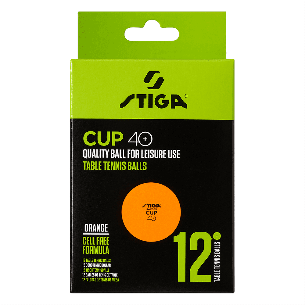 STIGA Ball Cup ABS - Orange 12-P