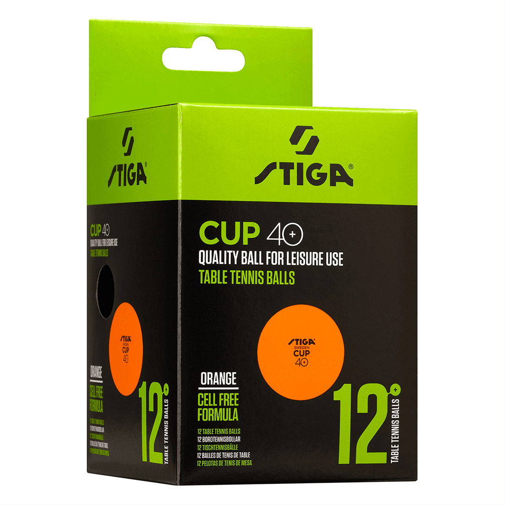 STIGA Ball Cup ABS - Orange 12-P