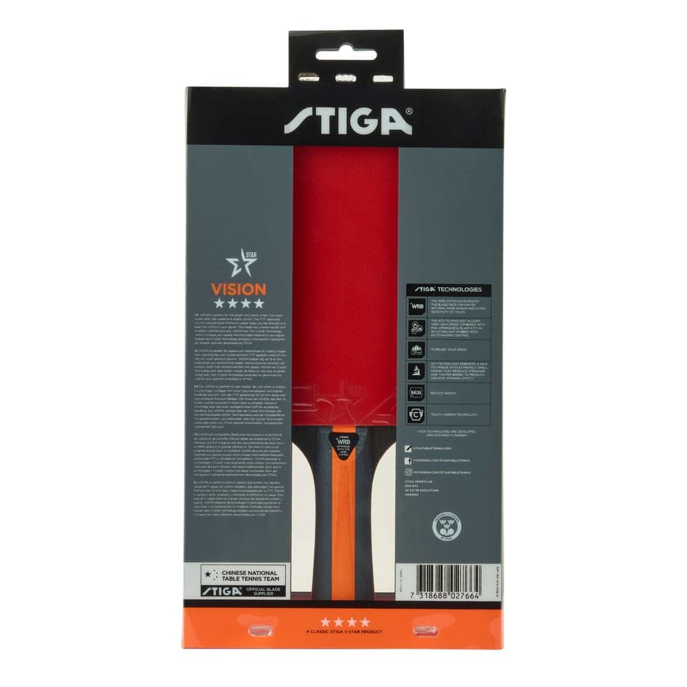 STIGA Bat Vision - 4-Star - 4-Star