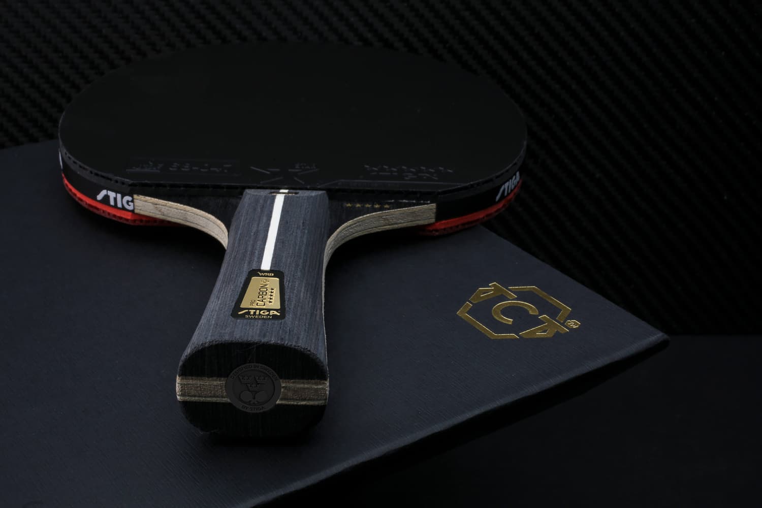 STIGA Bat Pro Carbon Plus - 5-Star