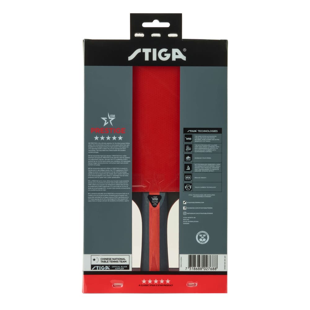 STIGA Bat Prestige - 5-Star - 5-Star