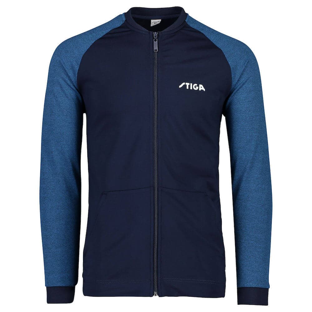 STIGA Tracksuit Jacket Mem - Navy/Blue
