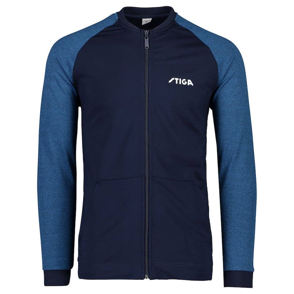 STIGA Tracksuit Jacket Mem - Navy/Blue