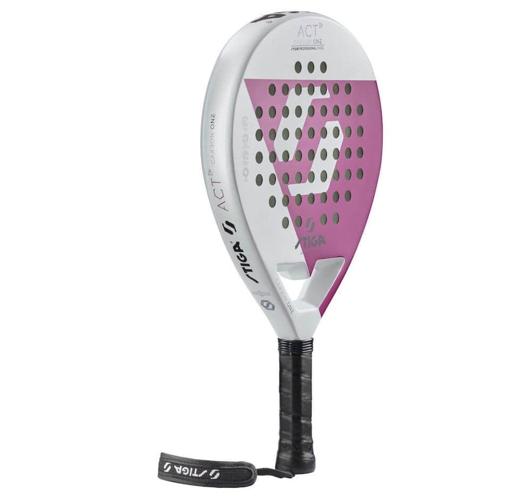 STIGA Padel Racket ACT - White/Purple