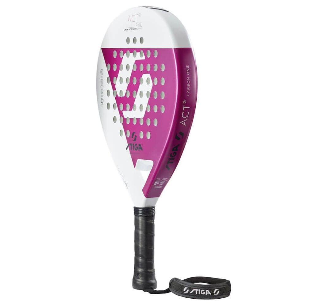 STIGA Padel Racket ACT - White/Purple