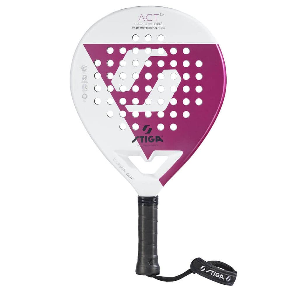 STIGA Padel Racket ACT - White/Purple