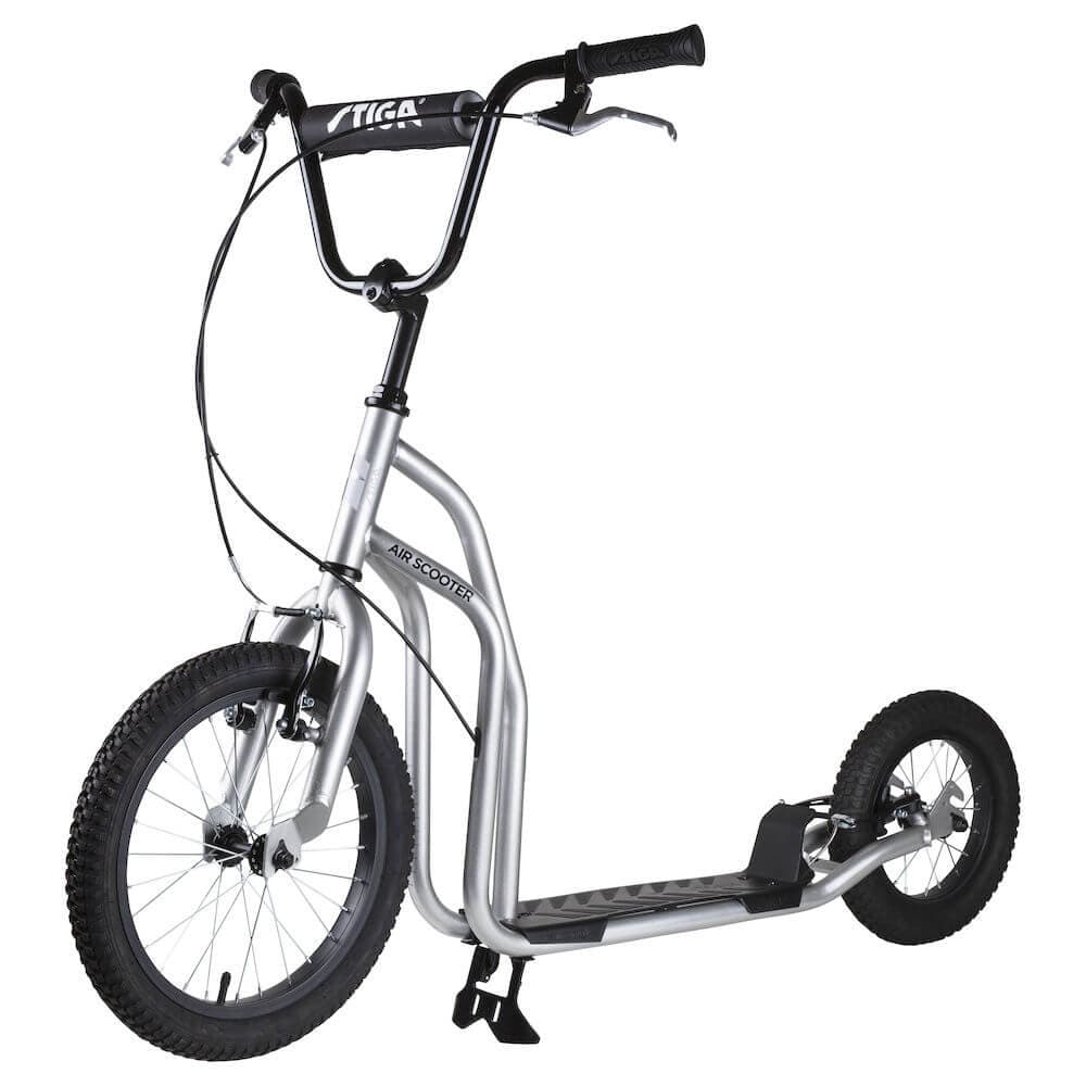 STIGA STR Air Scooter 16 Inch Silver - Silver