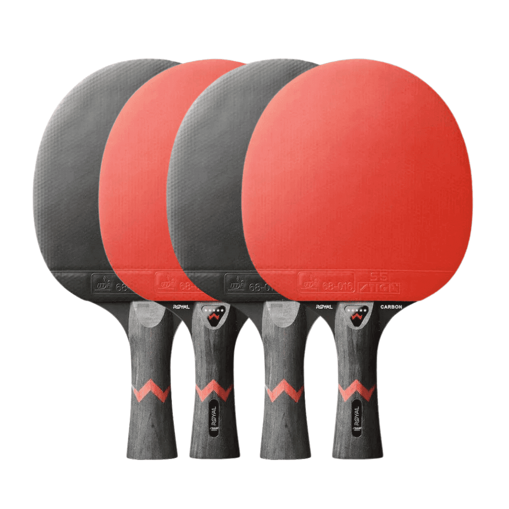 STIGA Royal Five Star Carbon 4-Pack