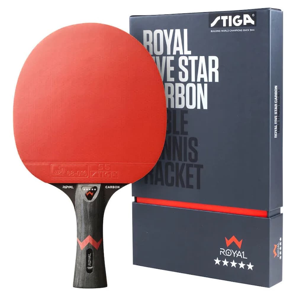 STIGA Royal Five Star Carbon 4-Pack