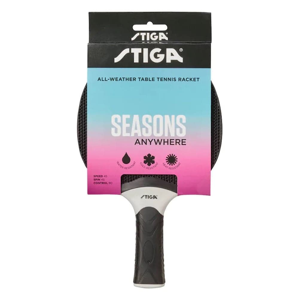 STIGA Bat Seasons Anywhere, Black 4-Pack