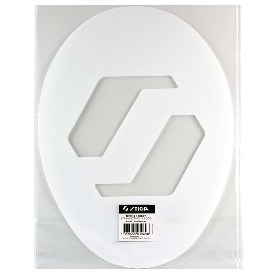 STIGA Tennis Racket String Stencil S logo