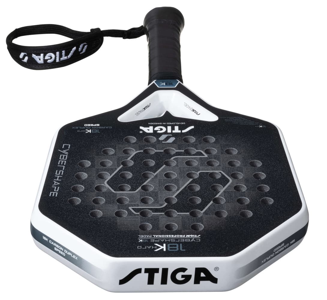 STIGA Padel Racket 18K Hard CYBERSHAPE®