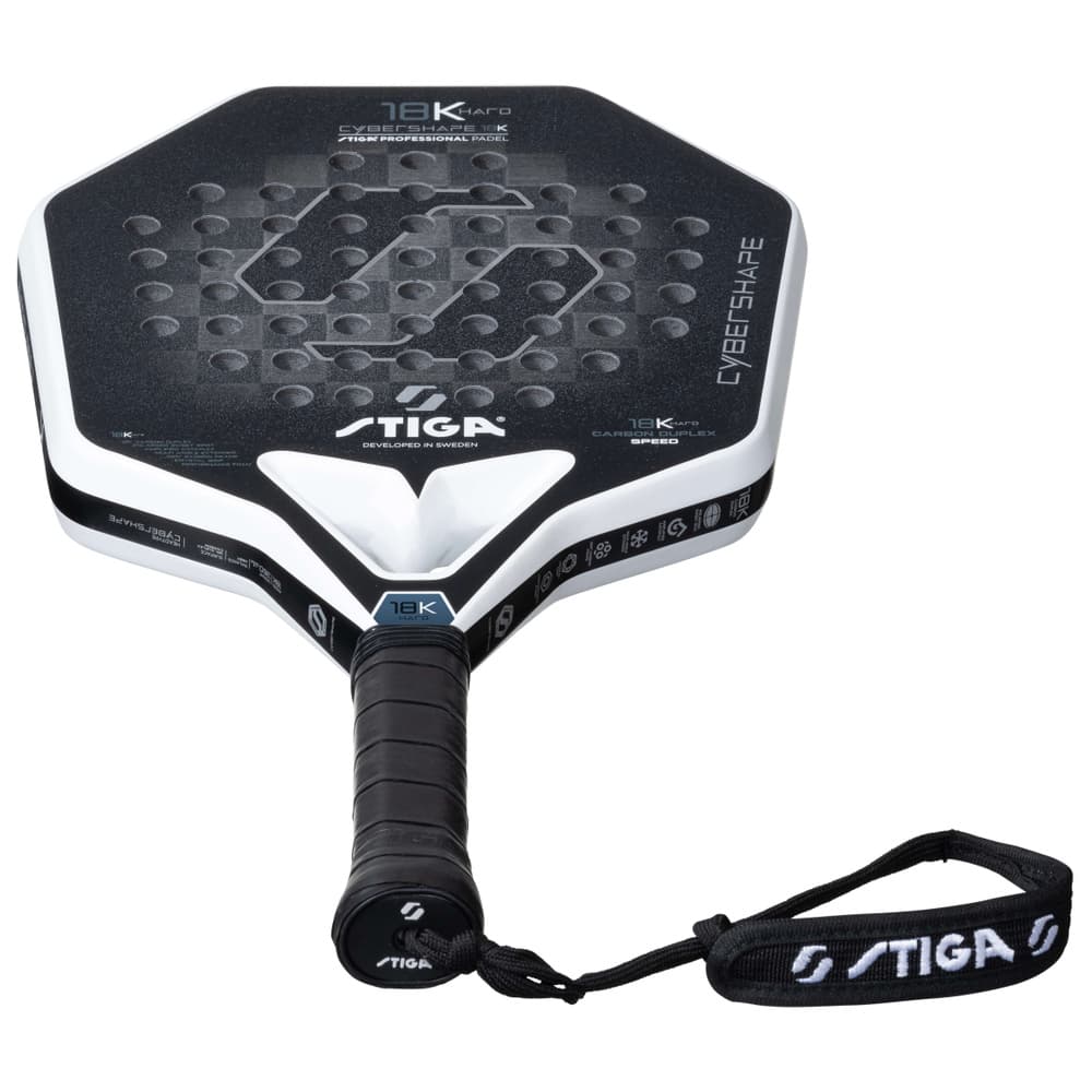 STIGA Padel Racket 18K Hard CYBERSHAPE®