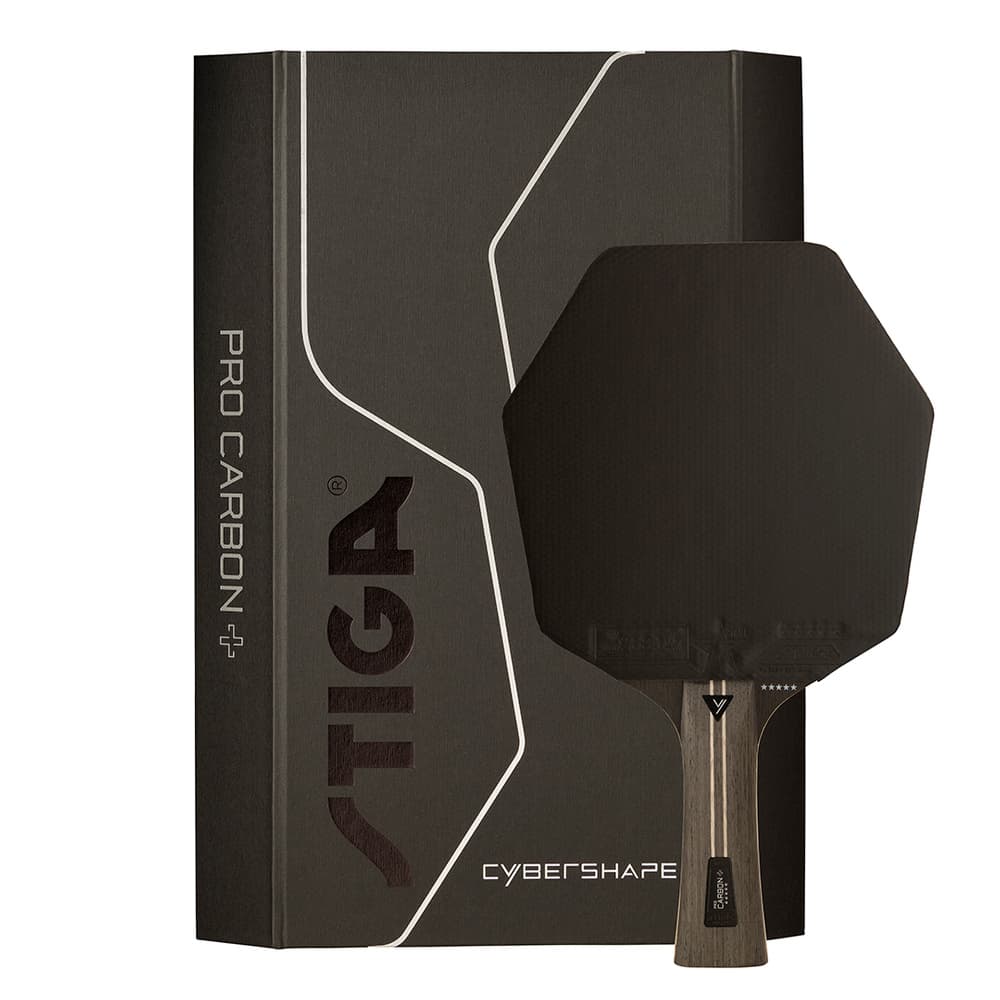 STIGA Pro Carbon Plus CYBERSHAPE® - 5-Star 2-Pack