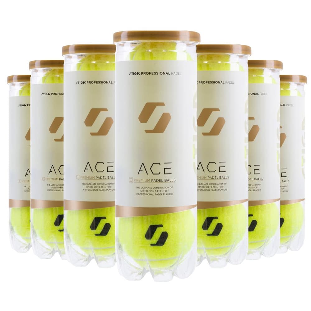 STIGA Padel Ball ACE 12-Pack