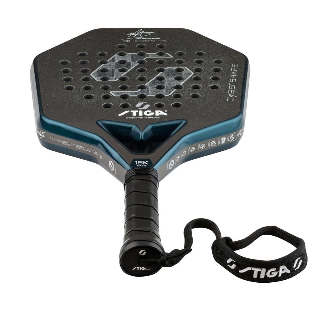 STIGA Padel Racket 18K Hard Adam Edt. CYBERSHAPE® - 18K H Adam Edt