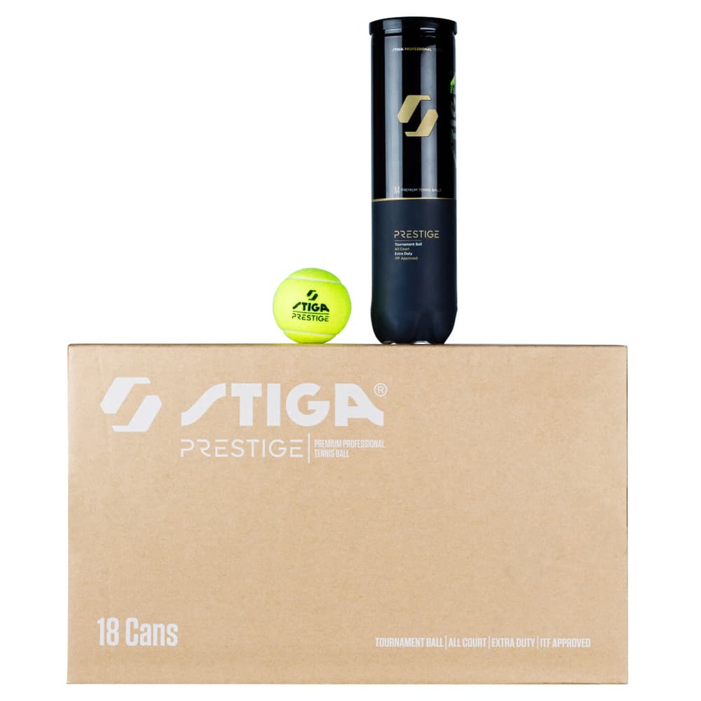 STIGA Tennis Ball Prestige Tour - 18-Pack