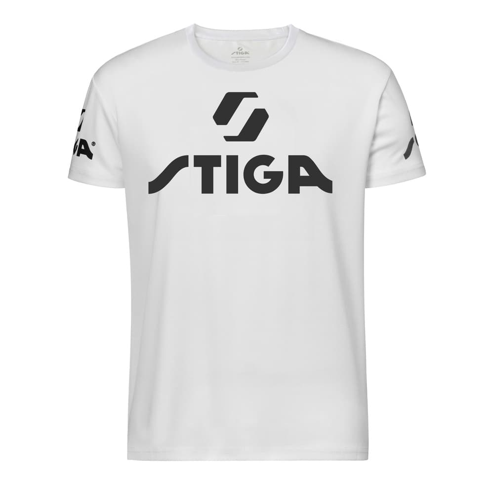STIGA Shirt Player White 4-Pack
