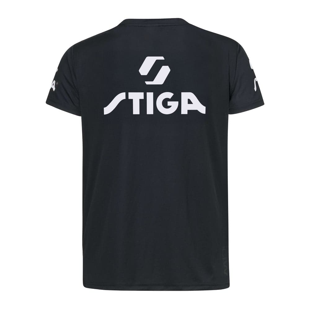 STIGA Shirt Player Black 2-Pack
