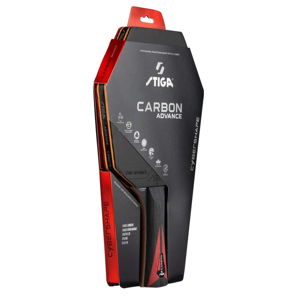STIGA Bat CYBERSHAPE® Carbon Advance - CYBERSHAPE®