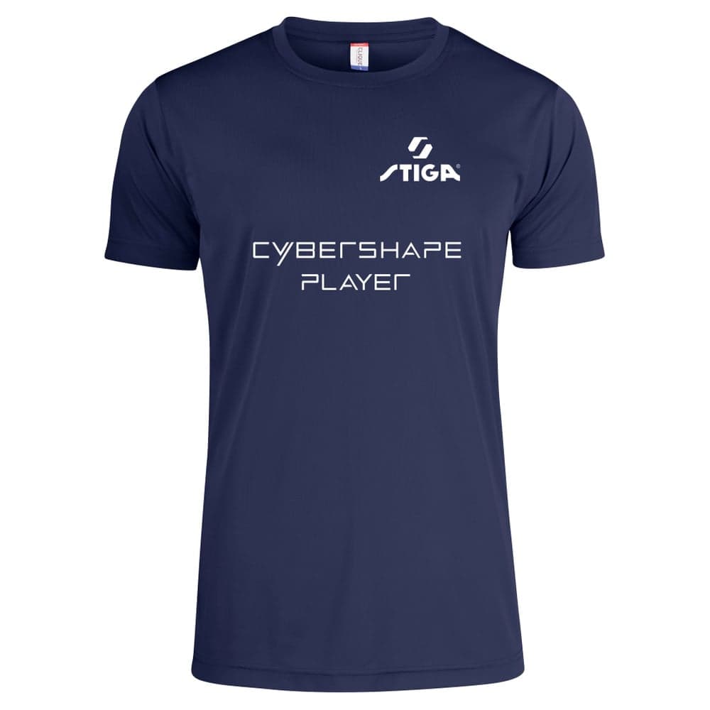 STIGA Shirt Player CYBERSHAPE® - Shirt Player Navy - XS